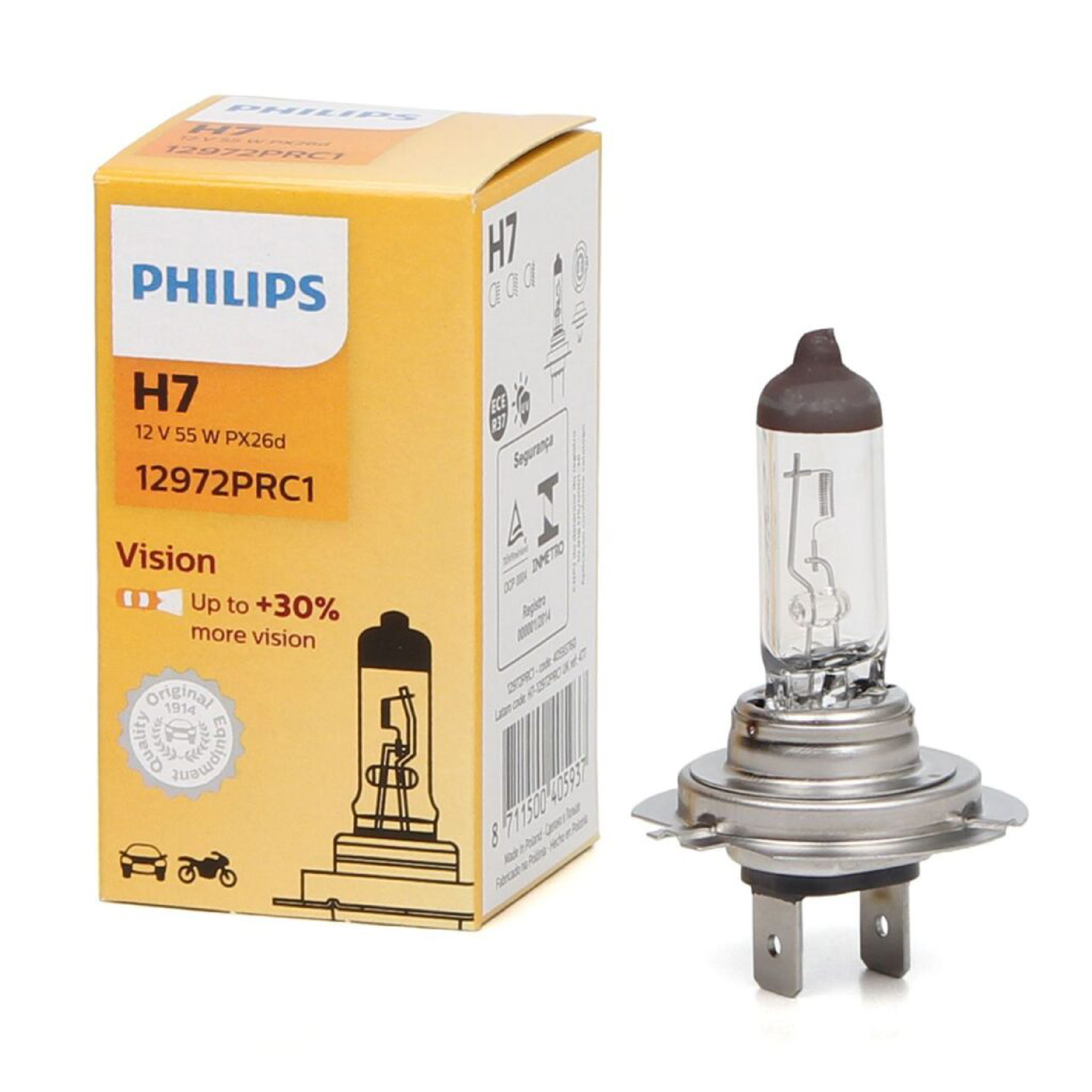 Автомобильные Лампы Philips H7 Купить